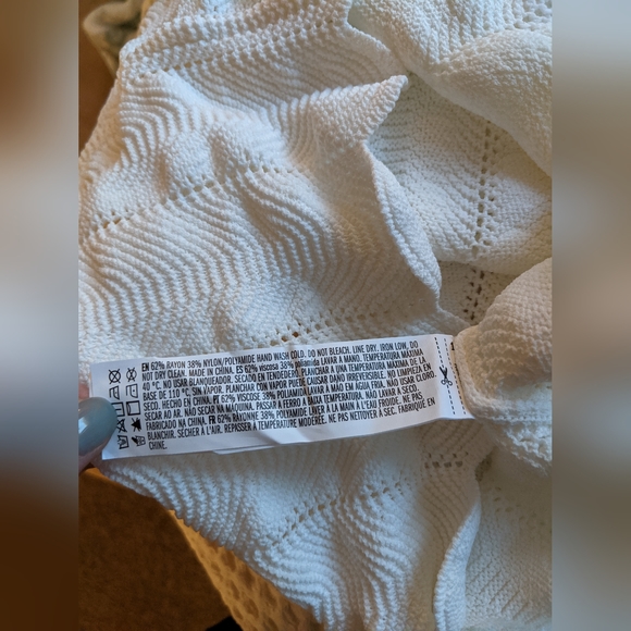 White Knit Halter Top Forever 21 - Picture 6 of 6